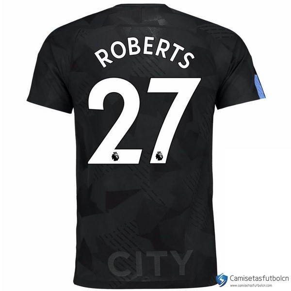 Camiseta Manchester City Tercera equipo Roberts 2017-18